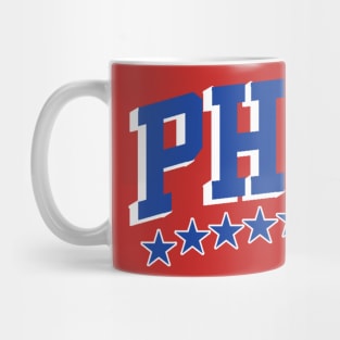 Sixers - Phila (Blue and White) Mug